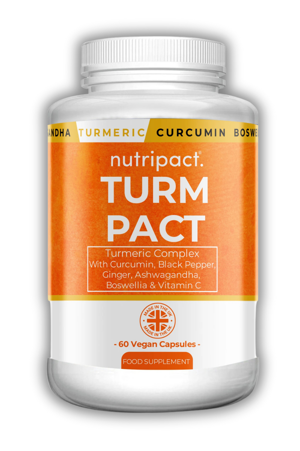 Turmeric Curcumin Complex Capsules nutripact.co.uk