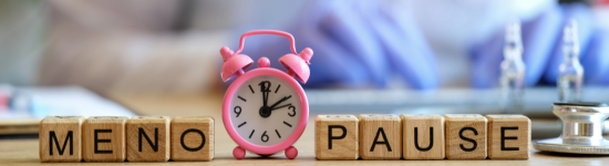 a picture showing the word menopause