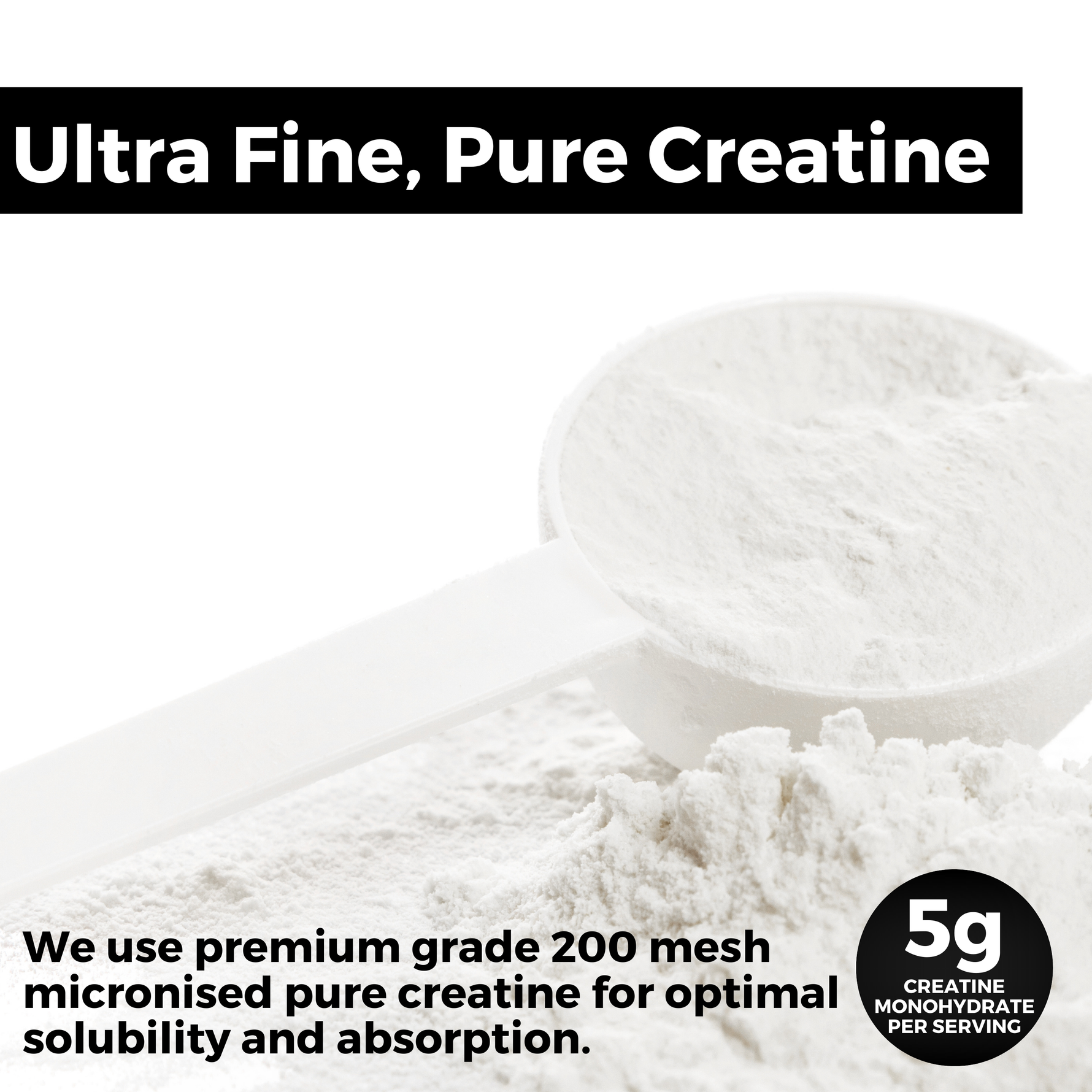 Creatine Monohydrate Powder - nutripact 