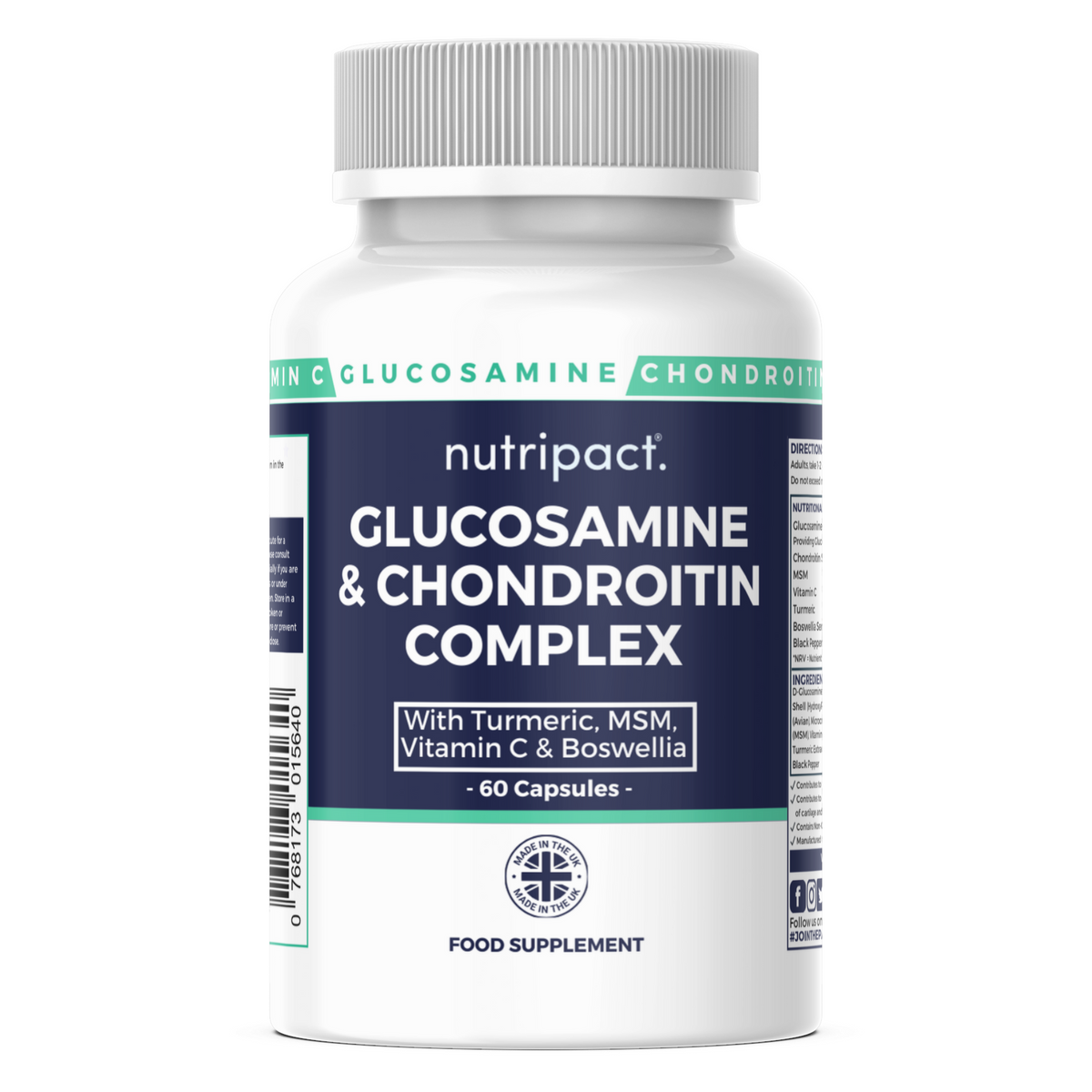 Glucosamine & Chondroitin Complex Capsules - nutripact 