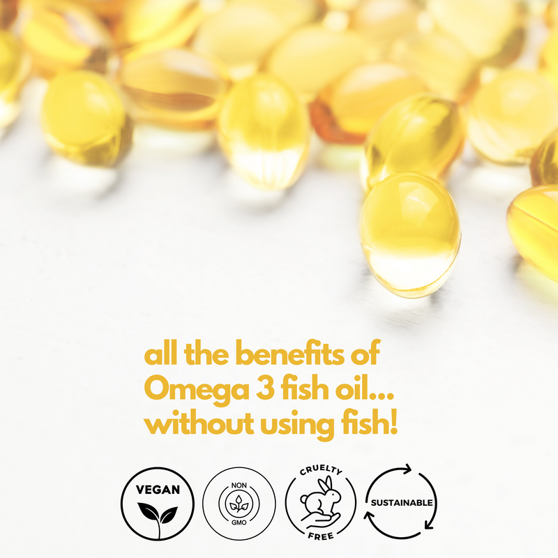 Vegan Omega 3 from Algae Oil www.nutripact.co.uk