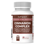 Nutripact Blood Sugar Support Capsules supplement bottle on a white background