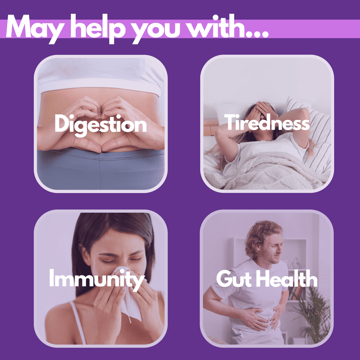 Nutripact Fibre Complex Capsules benefits: supports digestion, reduction in tiredness & fatigue, immune function & gut health