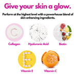 Nutripact Marine Collagen Complex Capsules key ingredients: Collagen, Hyularonic Acid , Biotin, Vitamin E, Vitamin C