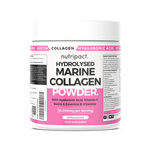 Nutripact Marine Collagen Powder Complex supplement bottle on a white background