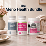 Nutripact Menopause Support Bundle – Natural Supplements for Perimenopause & Menopause support. Includes Nutripact Relaxation & Stress Support Capsules, Perimenopause & Menopause Capsules & Marine Collagen Powder Complex