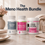 Nutripact Menopause Support Bundle – Natural Supplements for Perimenopause & Menopause support. Includes Nutripact Relaxation & Stress Support Capsules, Perimenopause & Menopause Capsules & Marine Collagen Powder Complex