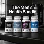 Nutripact Men's Health Bundle – Natural Supplements for Relaxation & Stress, Vitality, Hydration & Energy. Includes Nutripact Relaxation & Stress Support Capsules, Male Vitality Capsules, Electrolyte Complex Capsules & Energy Complex Capsules