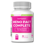 Nutripact Perimenopause & Menopause Capsules supplement bottle on a white background