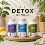 Nutripact The Detox Bundle – Natural Supplements for Hydration, Digestion, Energy & Metabolism support. Includes Nutripact Electrolyte Complex Capsules, Liver Support Complex Capsules & Fibre Complex Capsules